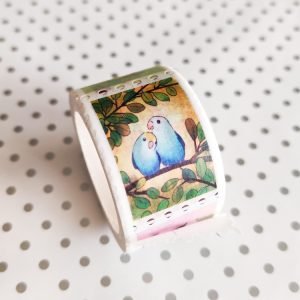 Lovebird stamps